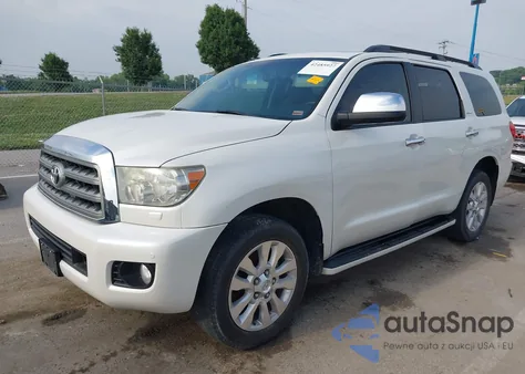 2012 Toyota Sequoia Platinum 5.7L V8 из США, поврежденный, VIN 5TDDW5G1XCS058081